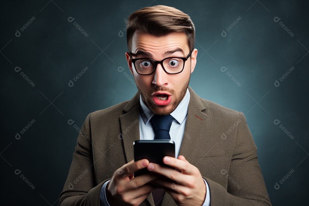 Um empresário chocado