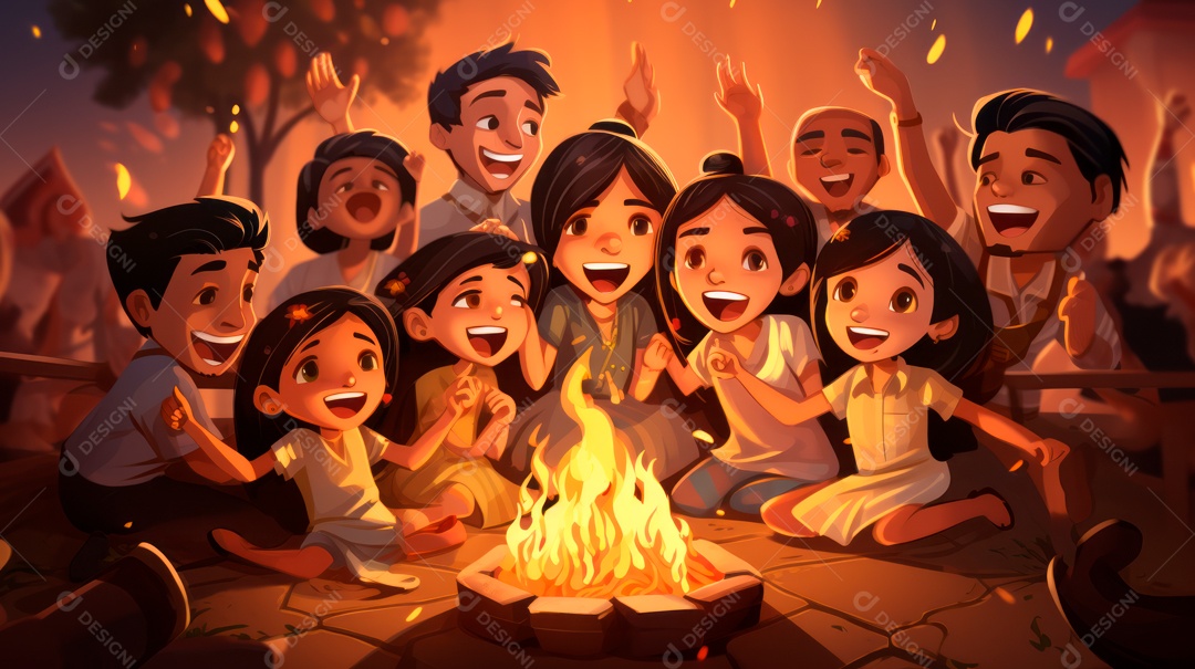 Festival Indiano de Lohri, Festival de Inverno Local de Punjabi.