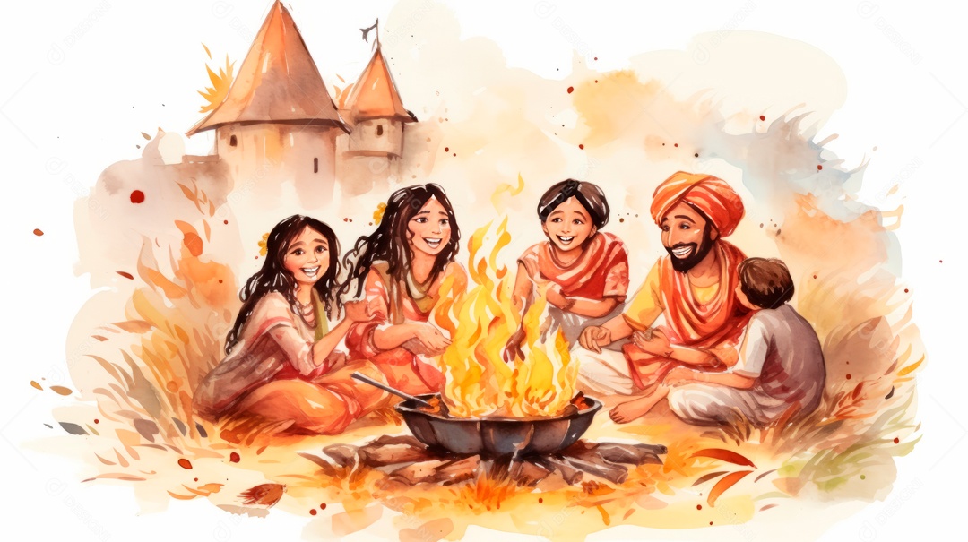 Festival Indiano de Lohri, Festival de Inverno Local de Punjabi.