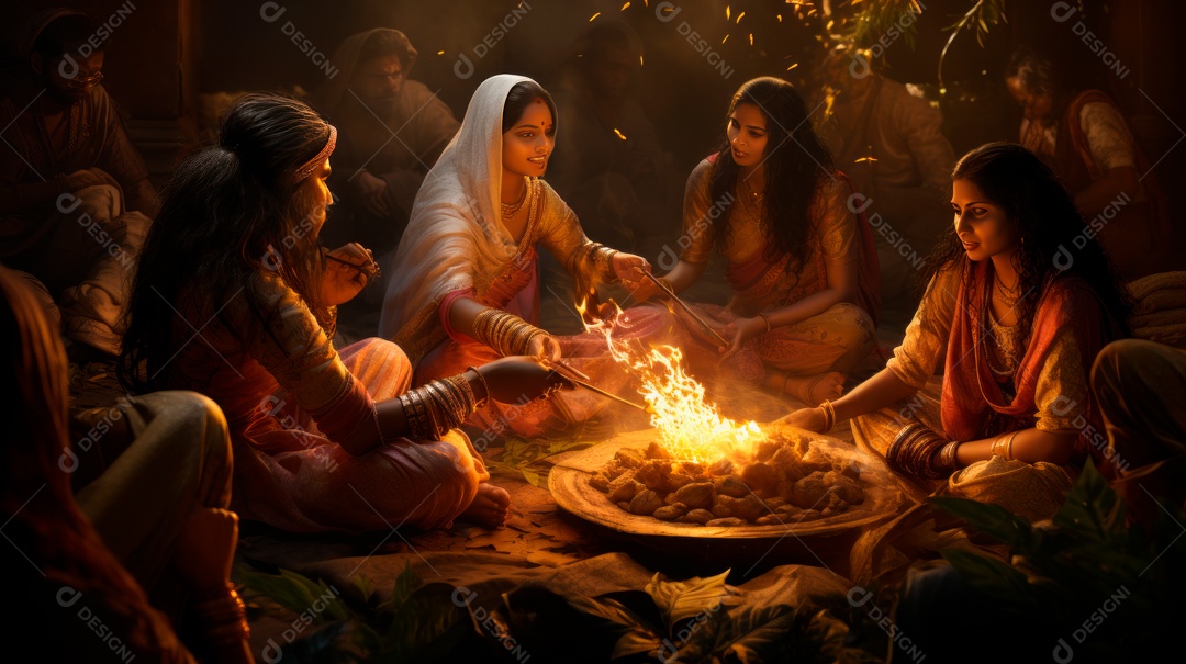 Festival Indiano de Lohri, Festival de Inverno Local de Punjabi, 13 de janeiro.