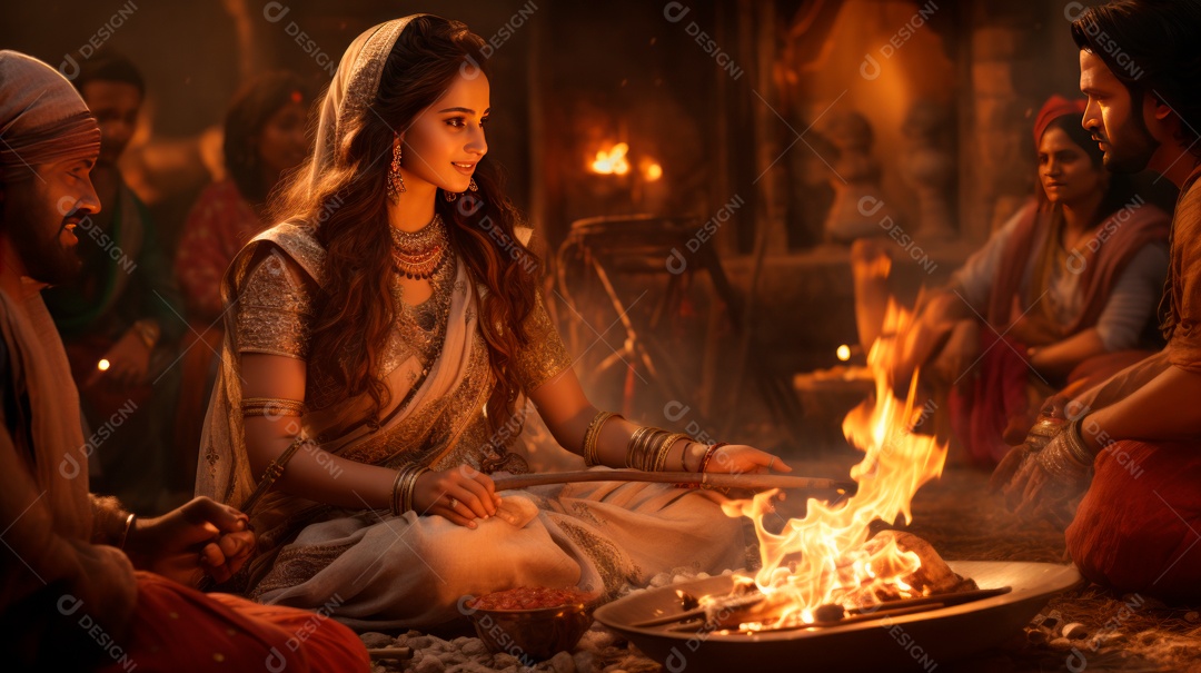 Festival Indiano de Lohri, Festival de Inverno Local de Punjabi, 13 de janeiro.