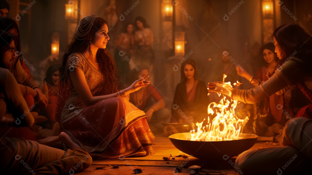 Festival Indiano de Lohri, Festival de Inverno Local de Punjabi, 13 de janeiro.