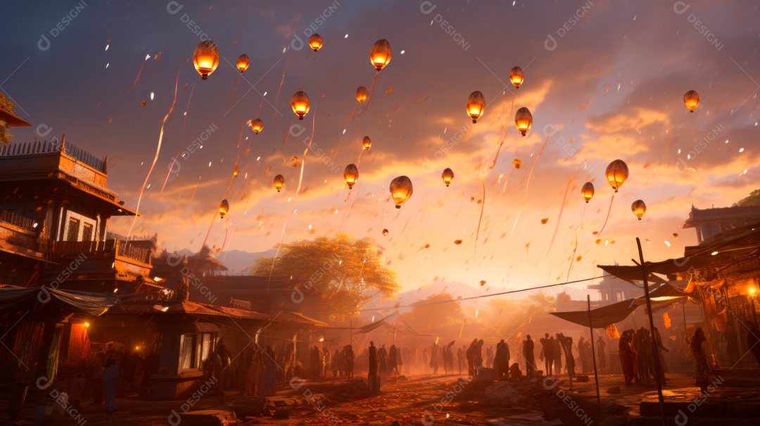 Festival indiano Makar Sankranti, festival do calendário hindu em homenagem a Surya. 15 de janeiro.