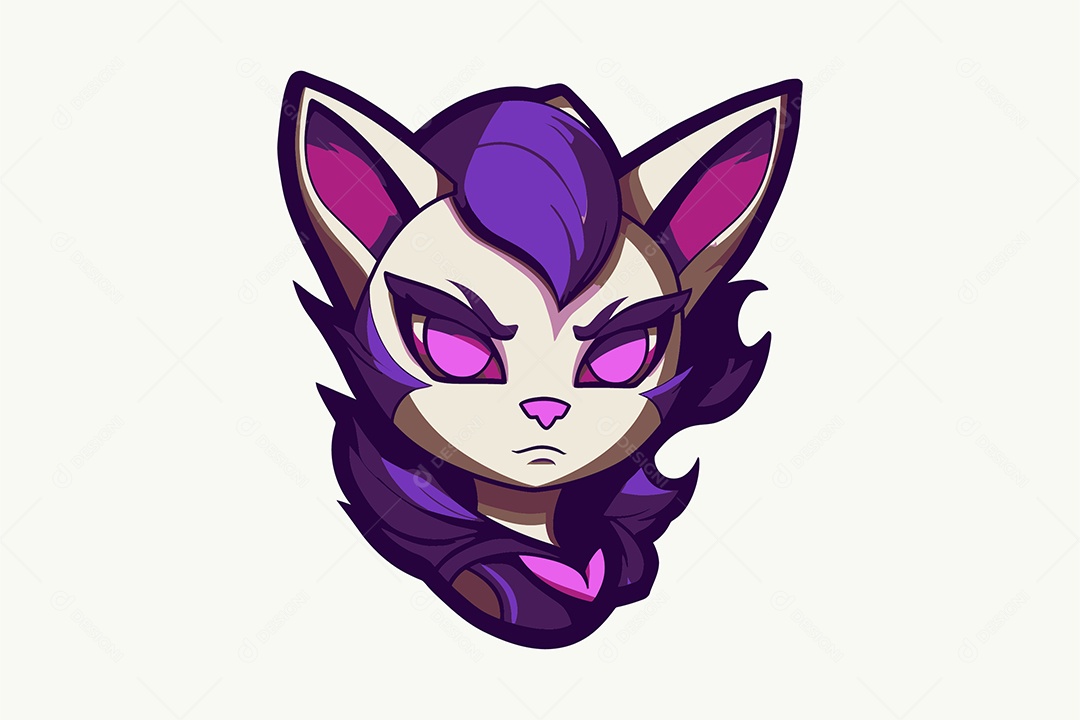 Mascote Ilustração Vetor EPS + AI