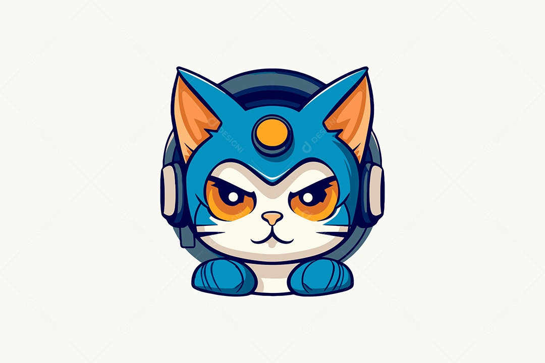 Mascote Ilustração Vetor EPS + AI