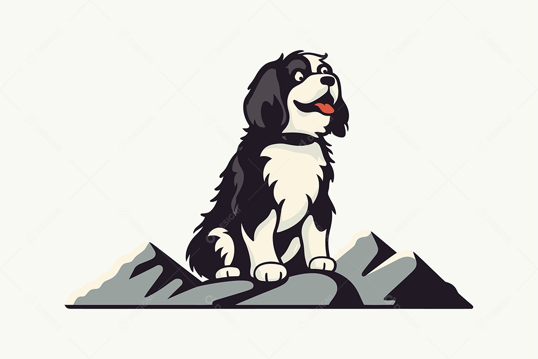 Cachorro Ilustração Vetor EPS + AI