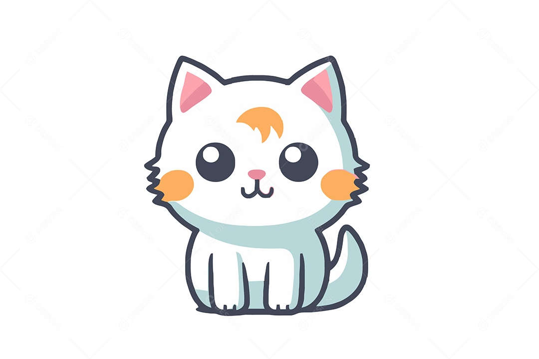 Gato Ilustração Vetor EPS + AI
