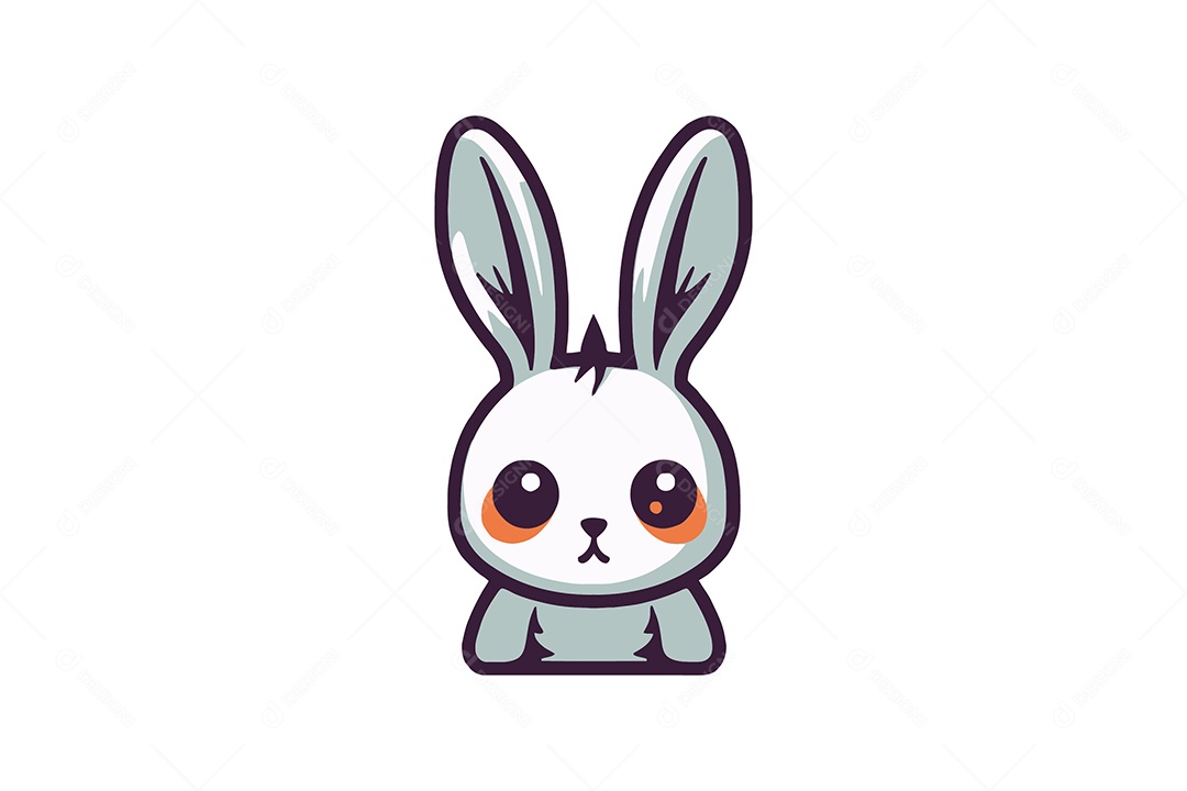 Coelho Ilustração Vetor EPS + AI