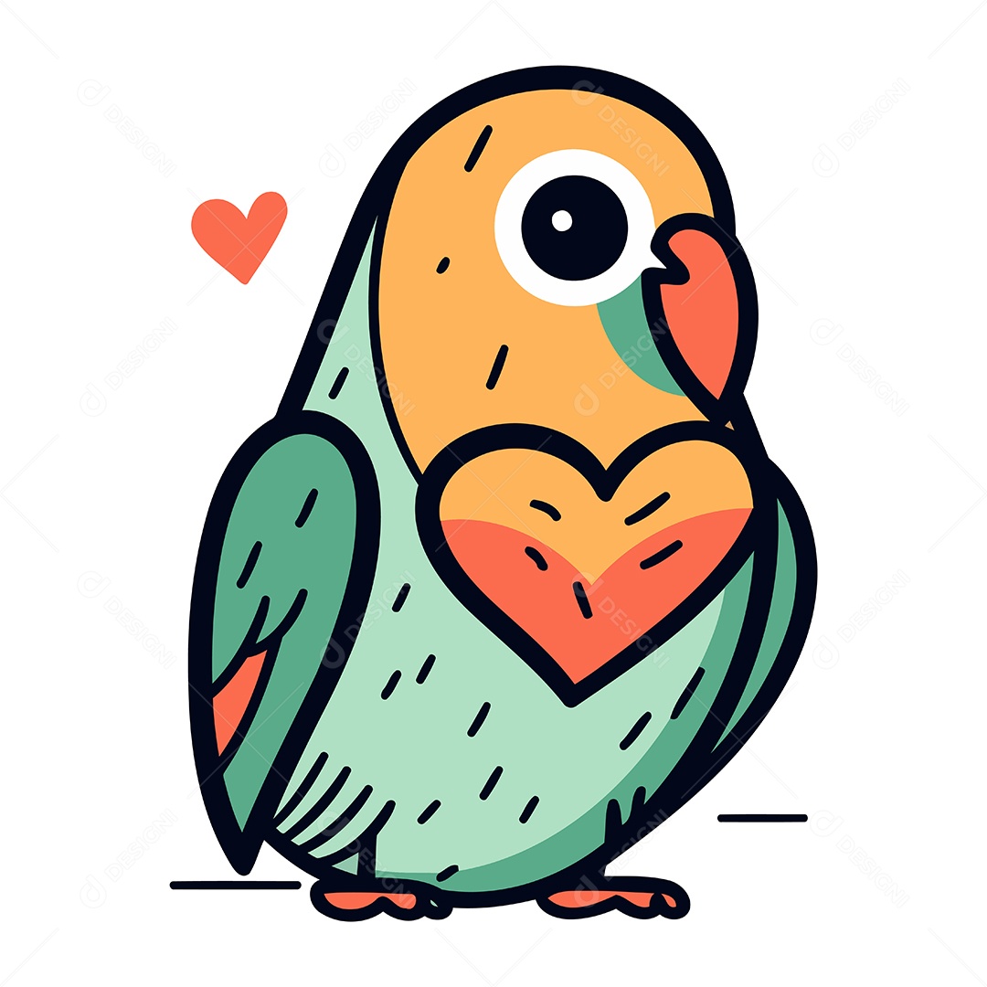 Robô Desenho Animado Ilustração Vetor EPS