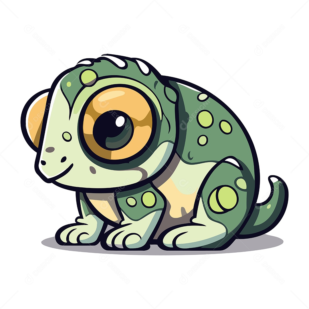 Camelão Desenho Animado Ilustração Vetor EPS