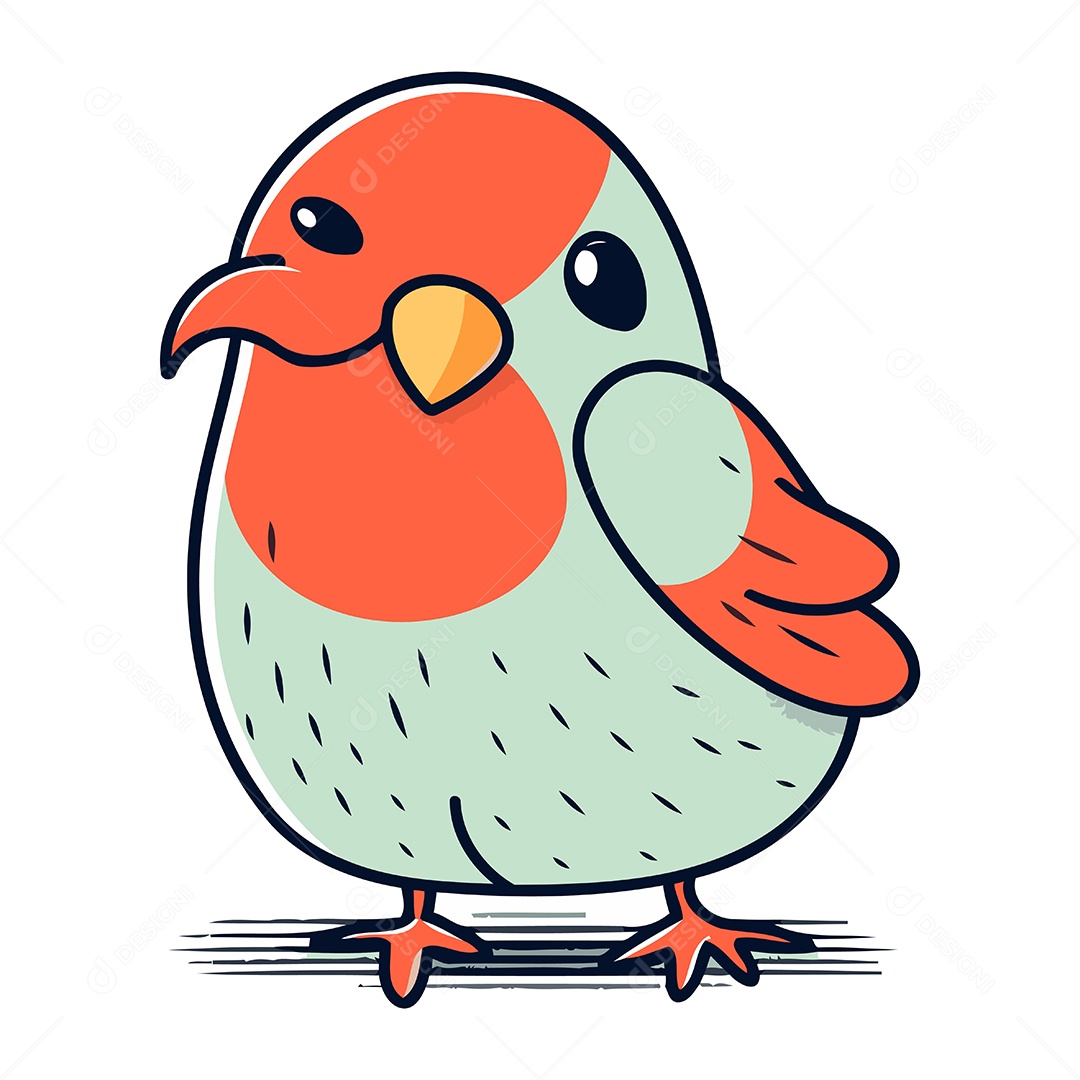 Elefante Desenho Animado Ilustração Vetor EPS