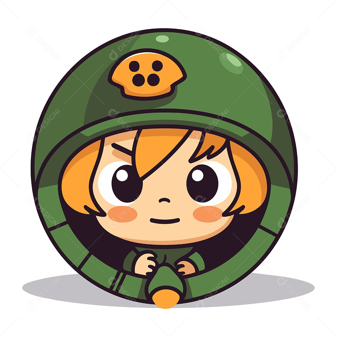 Personagem de Desenho Animado Ilustração Vetor EPS