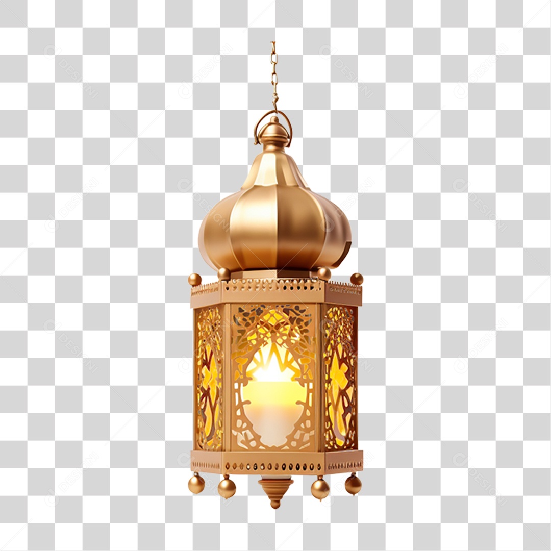 Lâmpada Islâmica PNG Transparente
