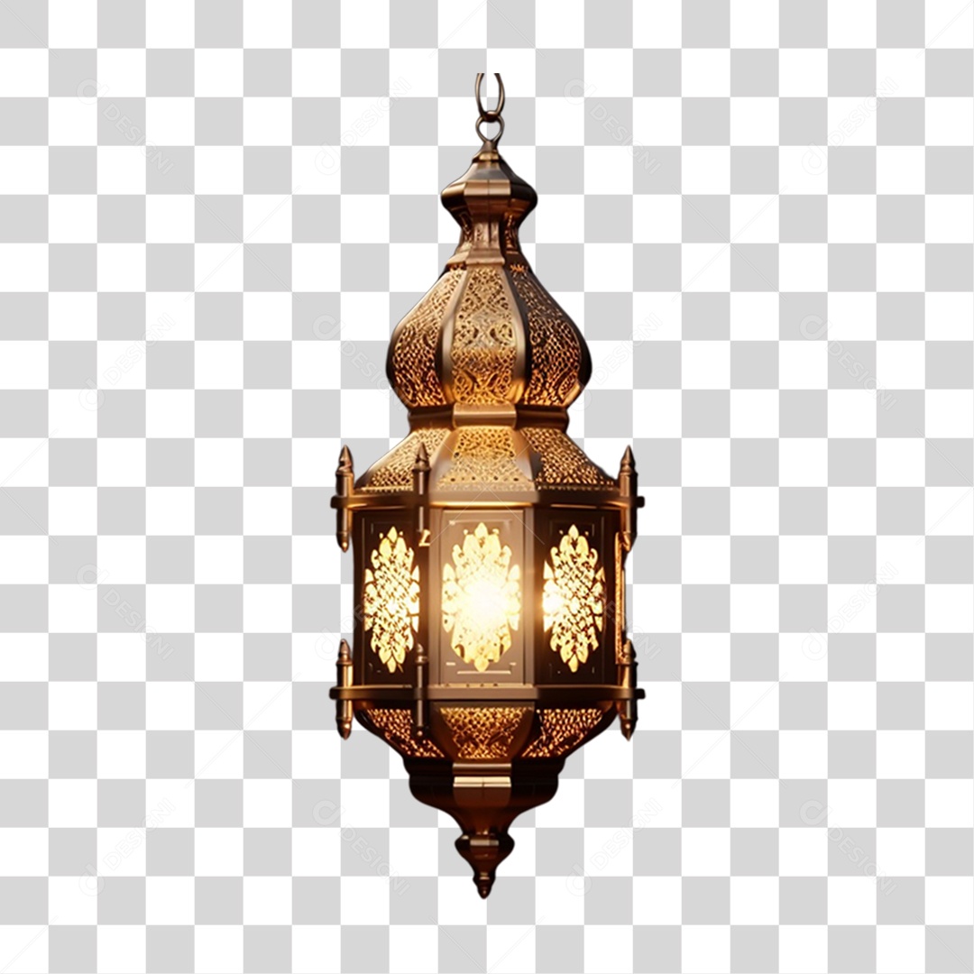 Lâmpada Islâmica PNG Transparente