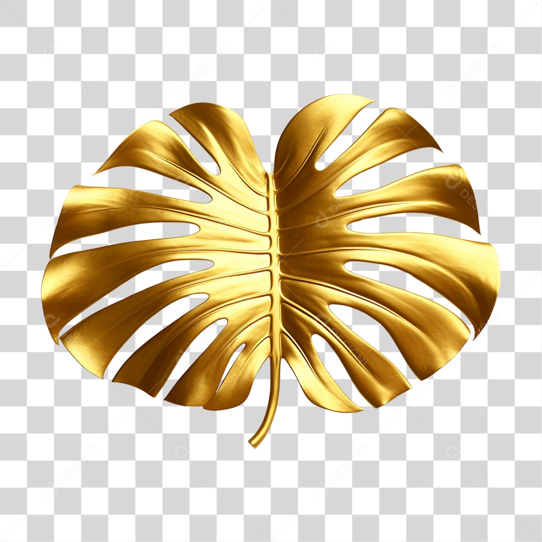 Folha de Monstera PNG Transparente