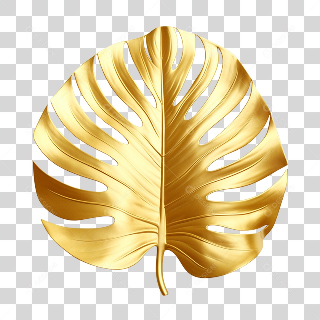Folha de Monstera PNG Transparente