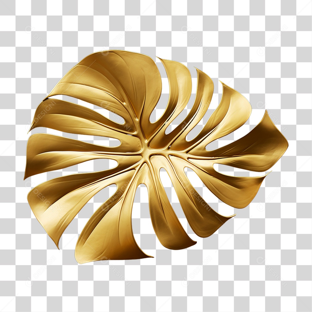Folha de Monstera PNG Transparente