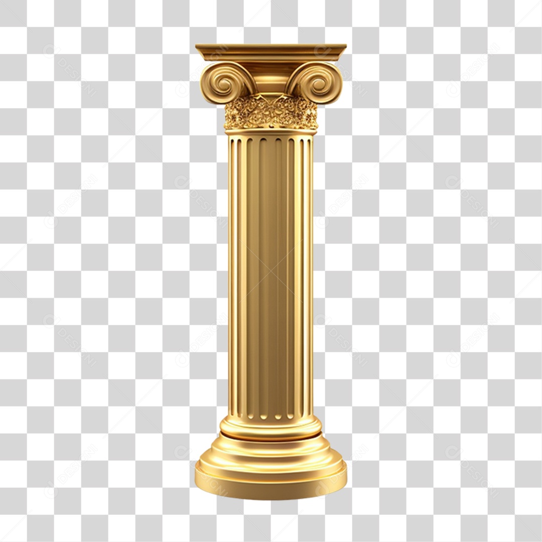 Coluna Romana Estrutura PNG Transparente