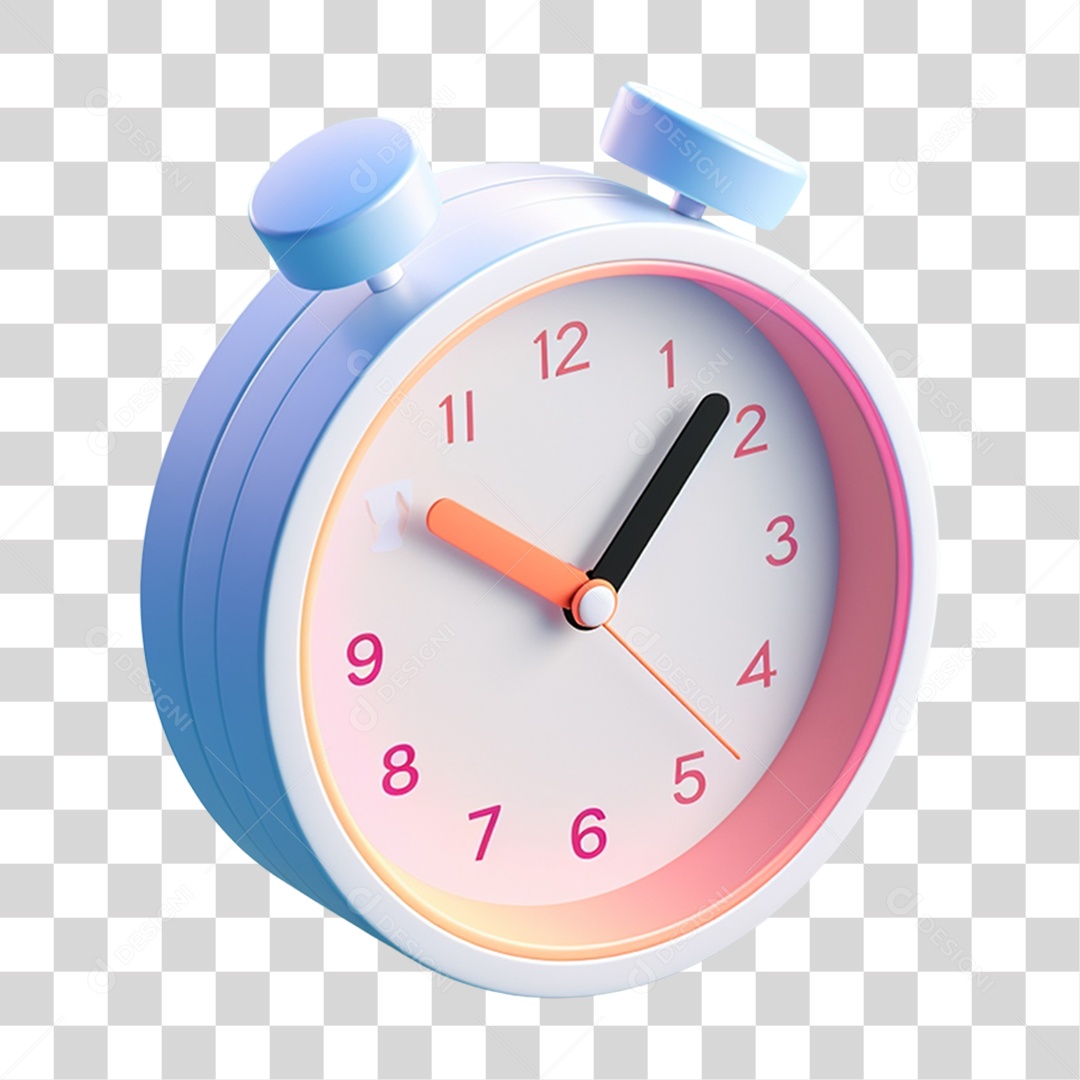 Despertador Relógio de Mesa PNG Transparente