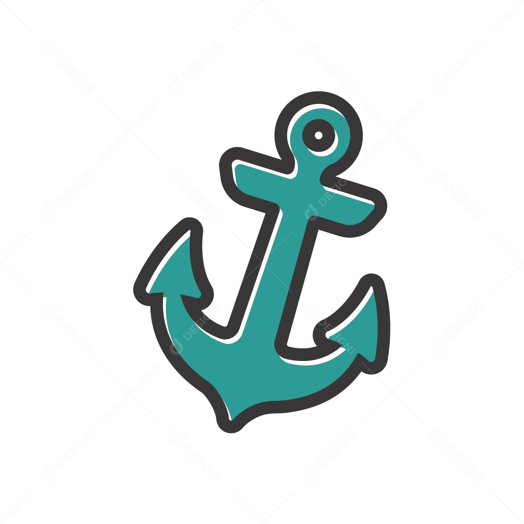 Âncora Ilustração Vetor EPS
