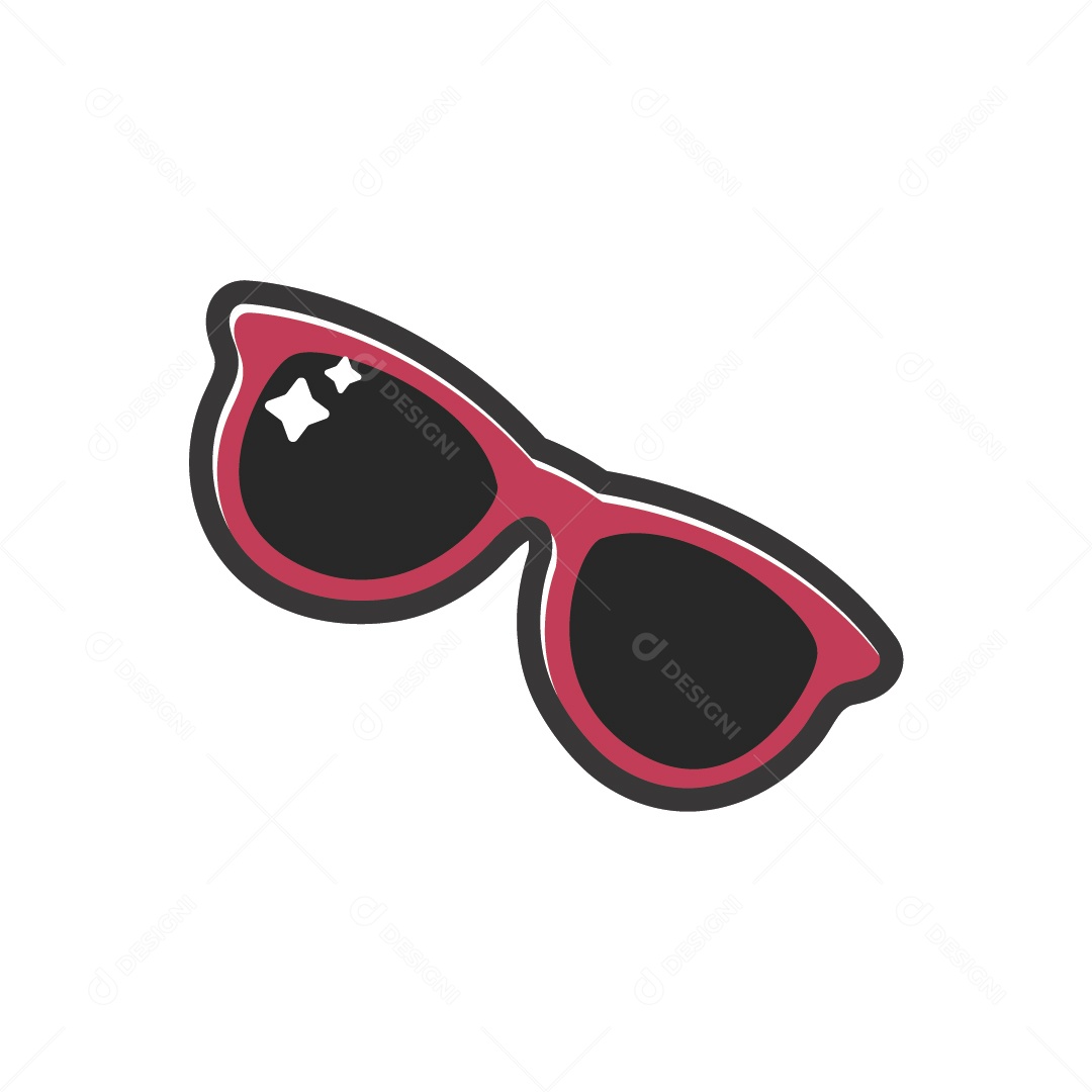 Óculos de Sol Ilustração Vetor EPS