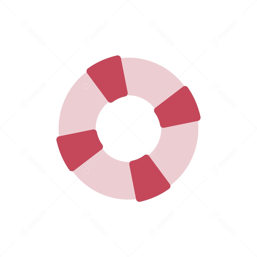 Boia Salva Vidas Ilustração Vetor EPS