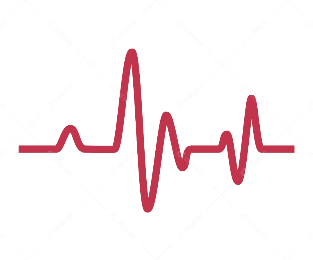 Batimentos Cardíacos Ilustrações Vetor EPS