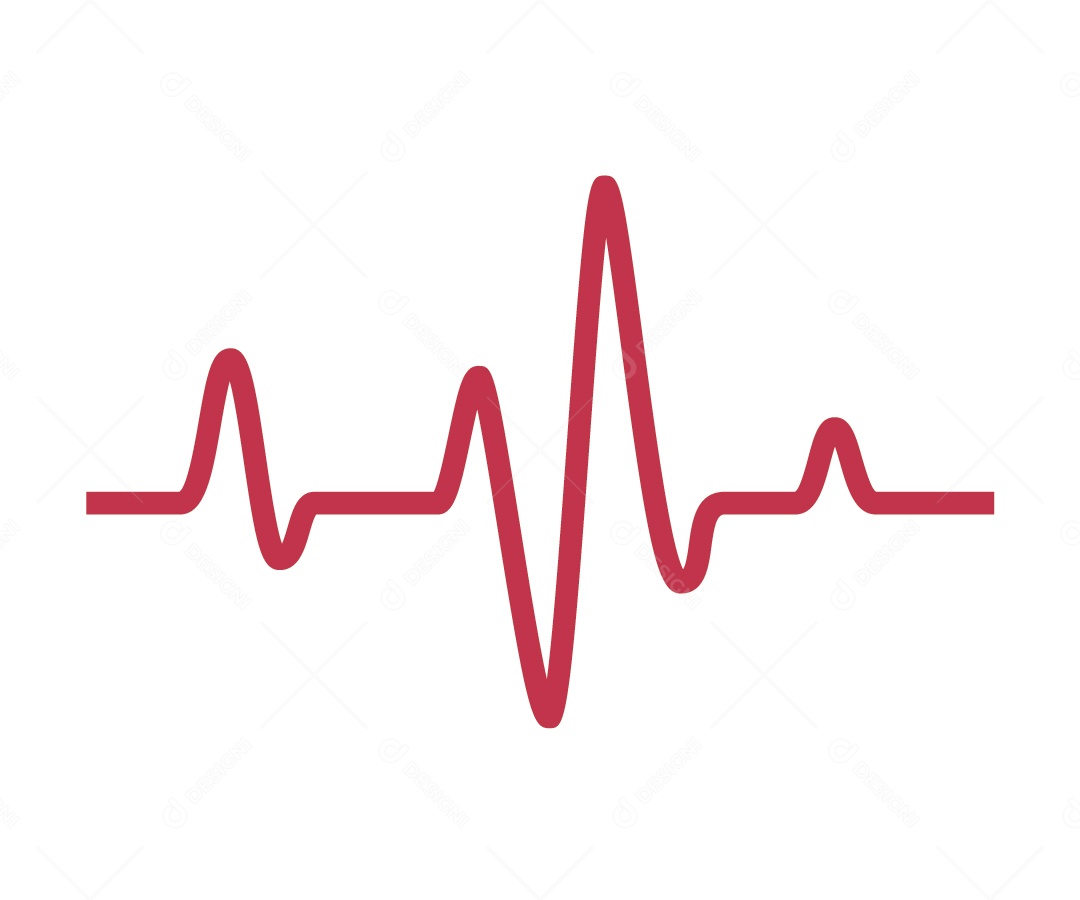 Batimentos Cardíacos Ilustrações Vetor EPS