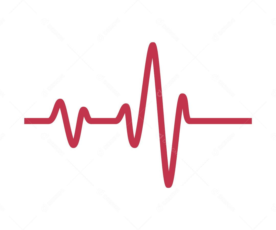 Batimentos Cardíacos Ilustrações Vetor EPS