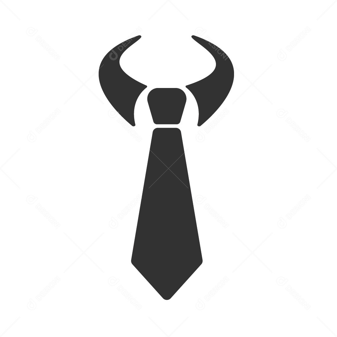 Ícone de Gravata Vetor EPS