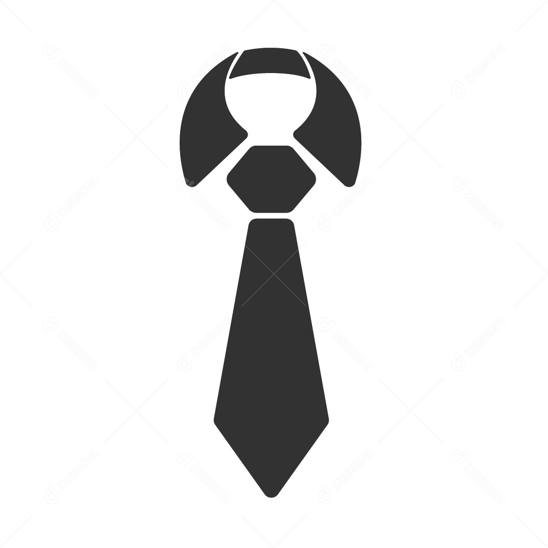 Ícone de Gravata Vetor EPS