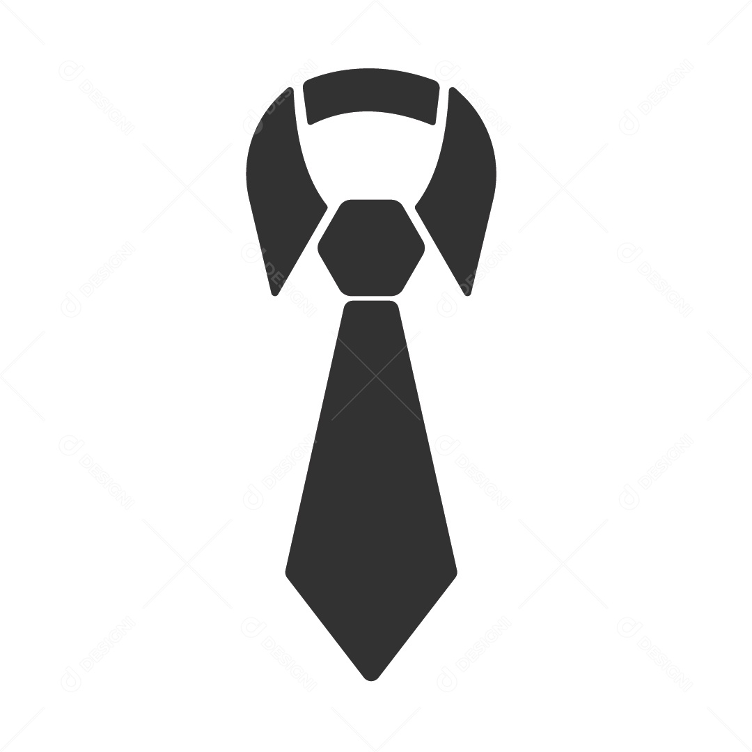 Ícone de Gravata Vetor EPS