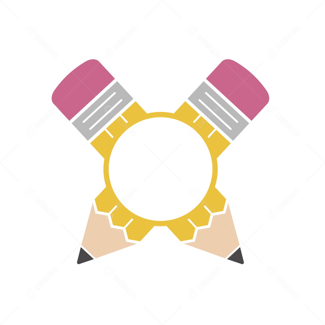 Lápis Ilustração Vetor EPS