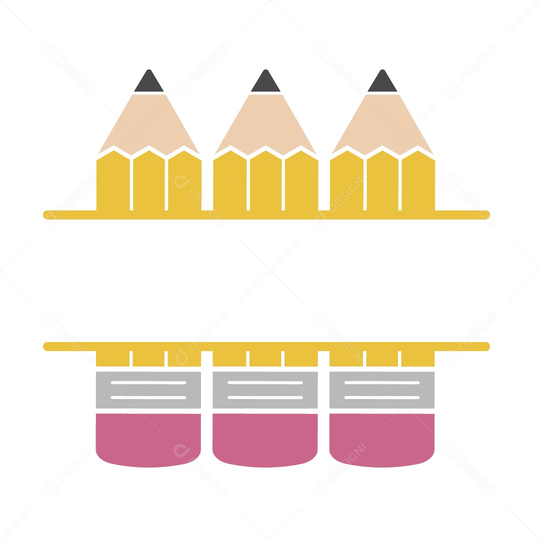 Lápis Ilustração Vetor EPS
