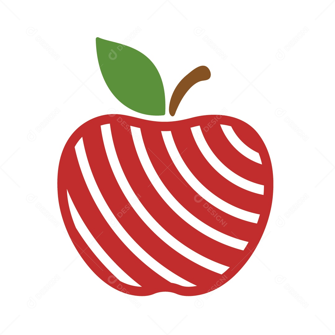 Maçã Ilustração Vetor EPS