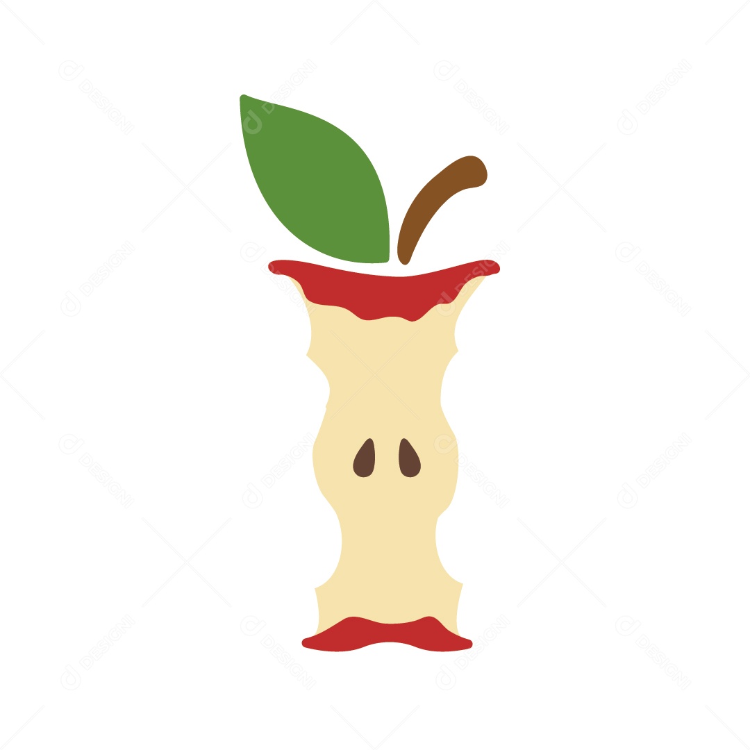 Maçã Comida Ilustração Vetor EPS