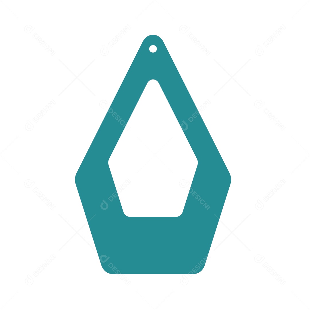 Modelo de Brinco Ilustração Vetor EPS