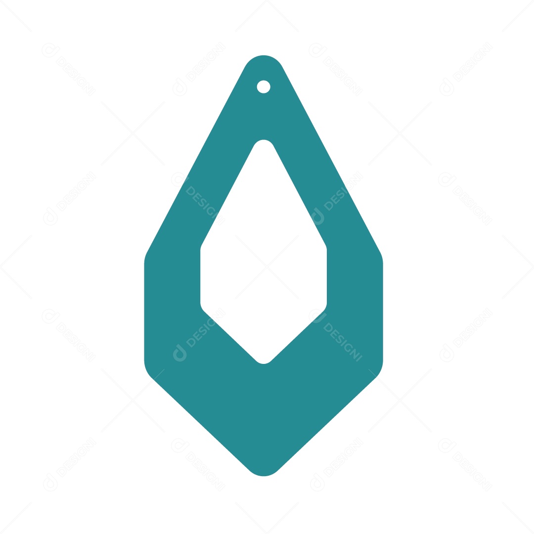 Modelo de Brinco Ilustração Vetor EPS