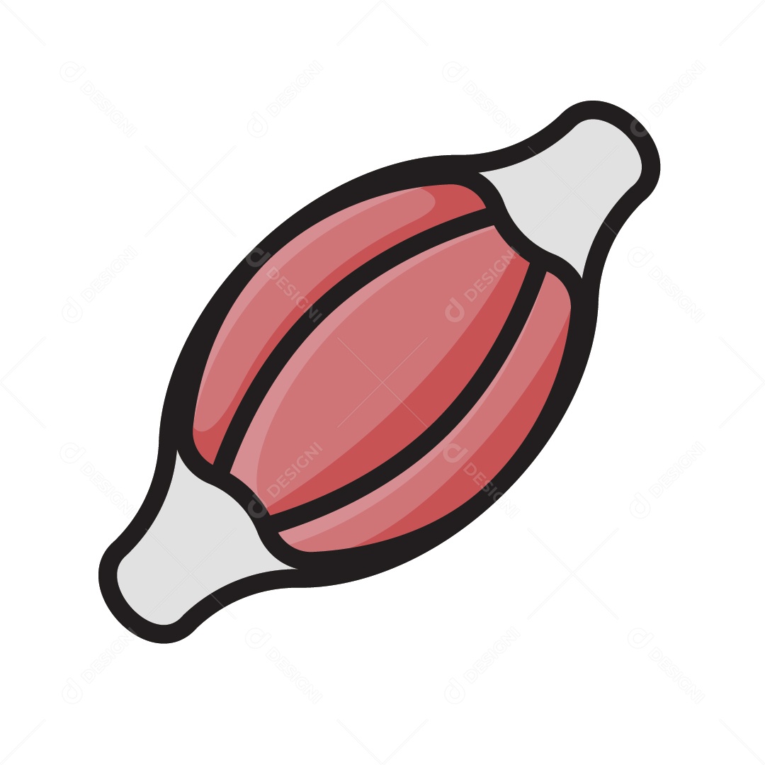 Ícone de Músculo Ilustração Vetor EPS