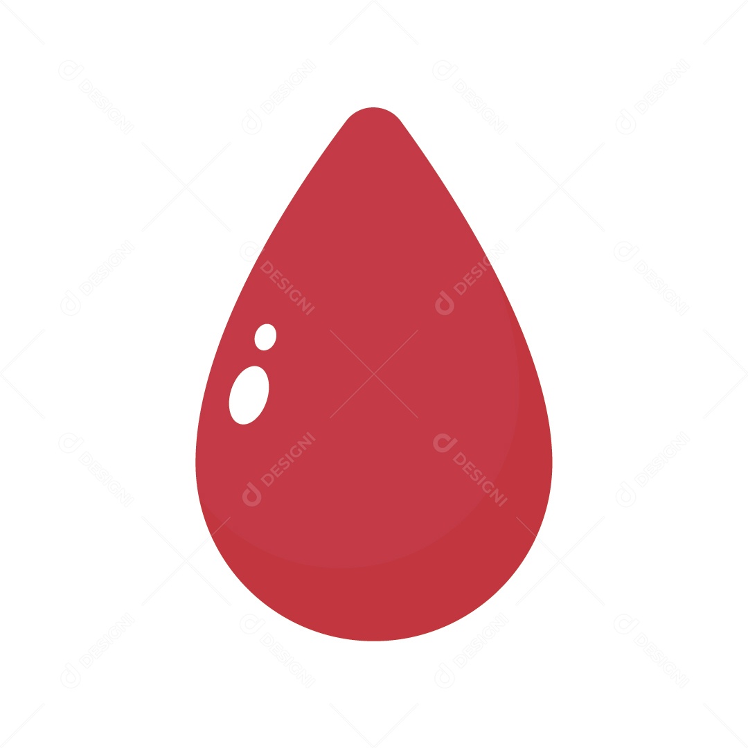 Ícone de Doação de Sangue Ilustração Vetor EPS
