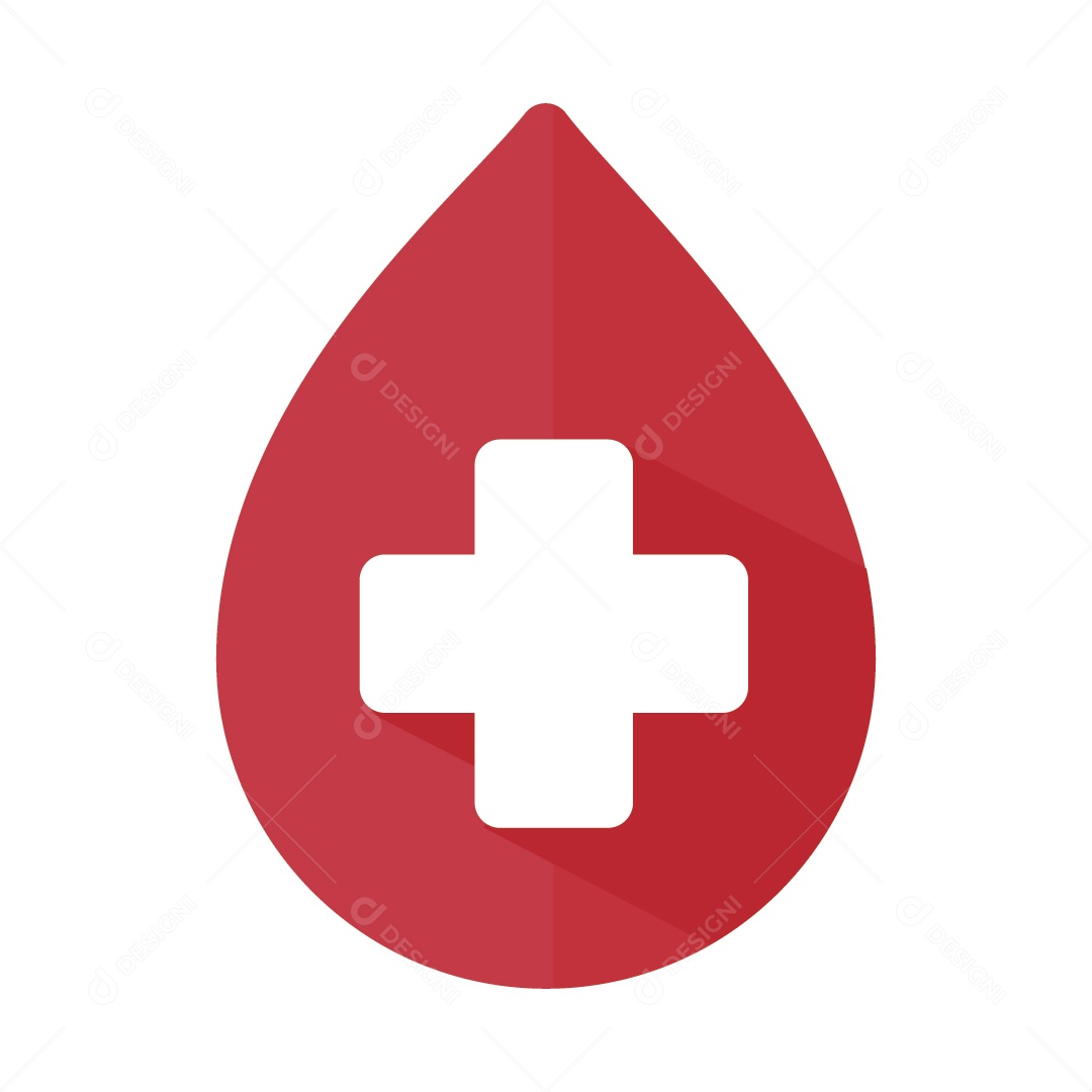 Ícone de Tipo Sanguinho Ilustração Vetor EPS