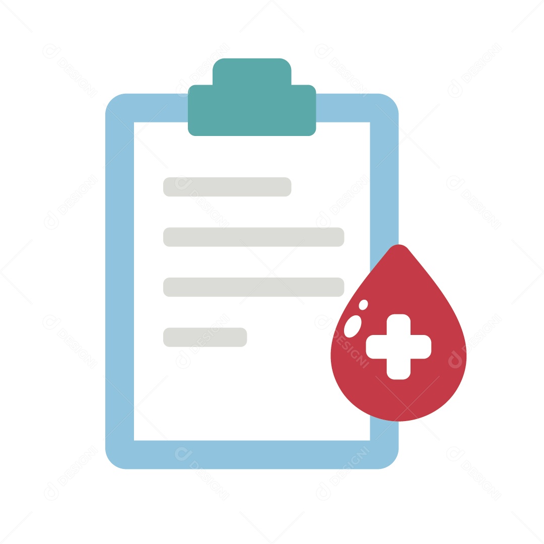 Ícone de Tipo Sanguinho Ilustração Vetor EPS