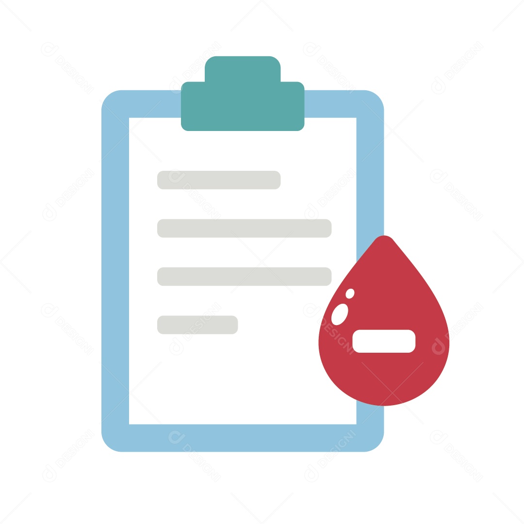 Ícone de Tipo Sanguinho Ilustração Vetor EPS