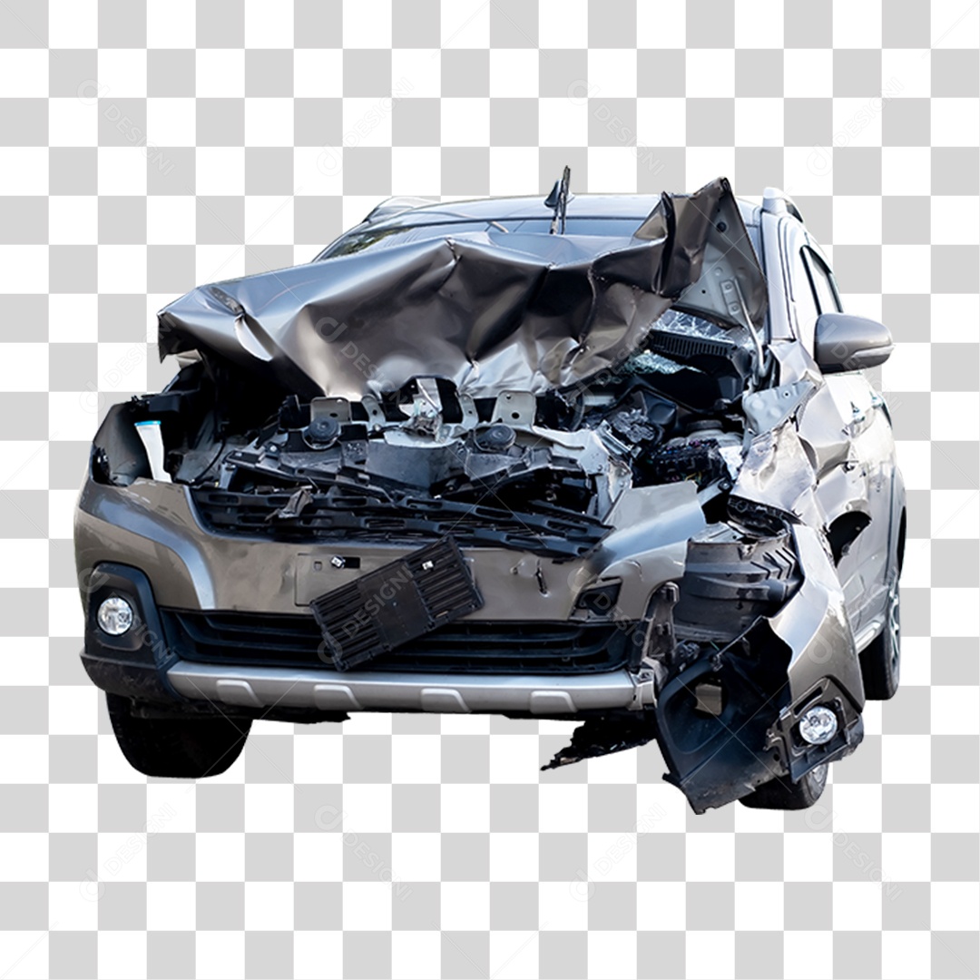 Carros Batidos Funilaria PNG Transparente