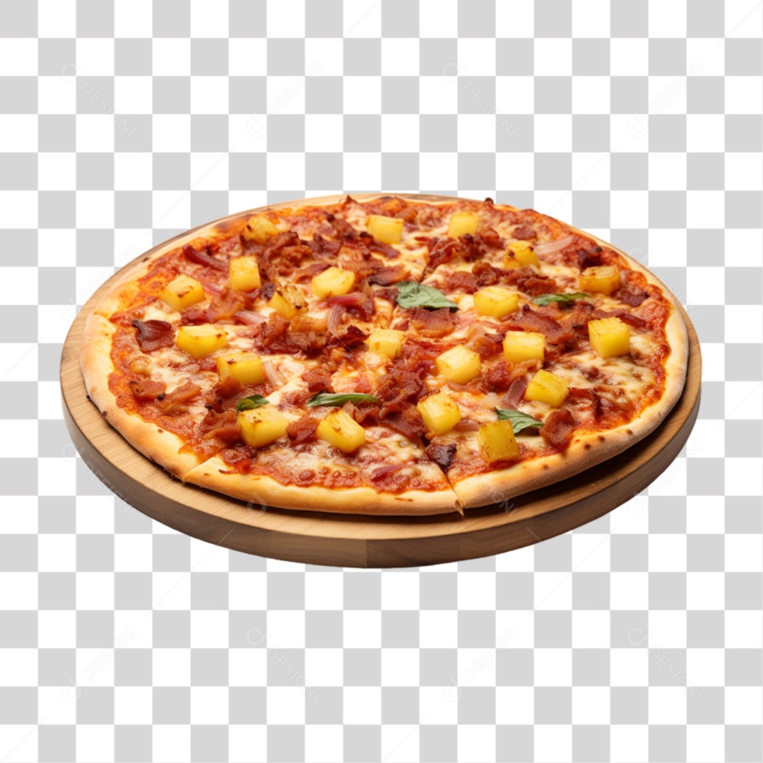 Pizza Vários Sabores PNG Transparente