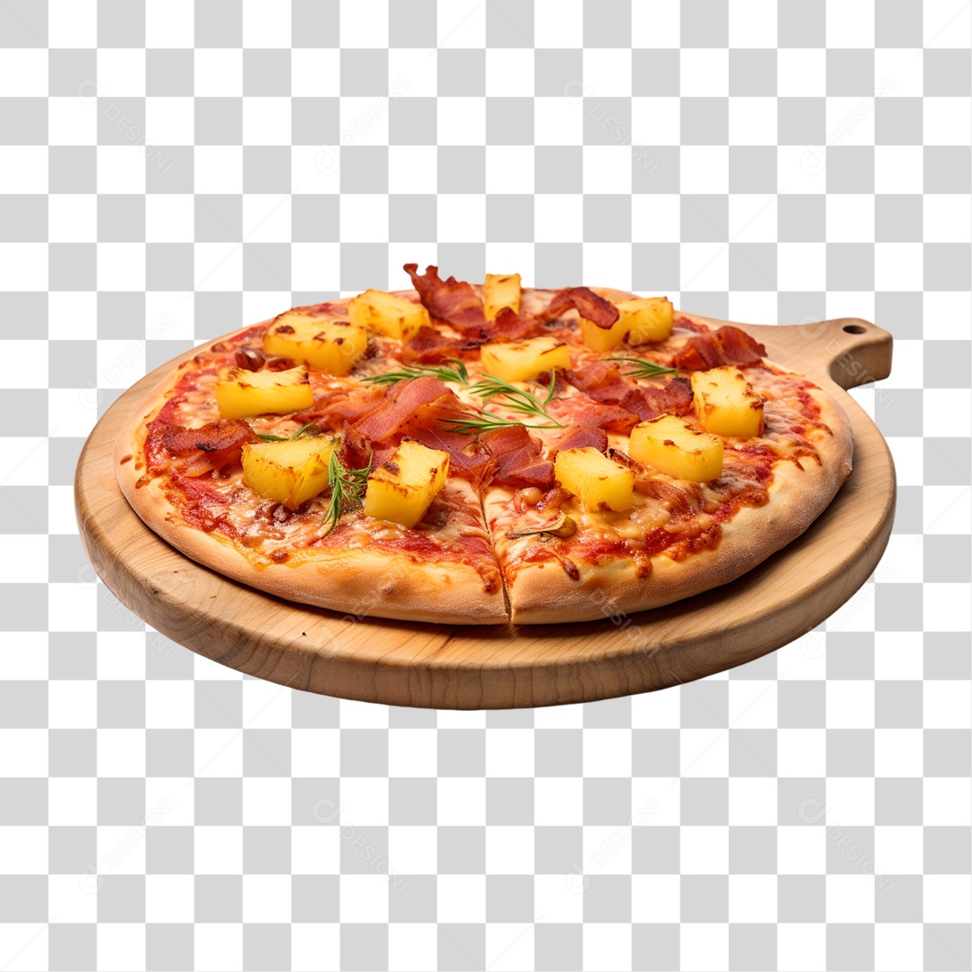 Pizza Vários Sabores PNG Transparente