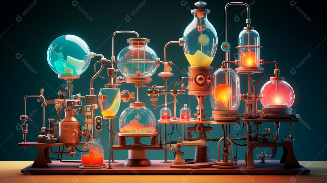 Laboratório de ciências de desenhos animados em 3D do Dia Nacional da Ciência, 8 de julho IA generativa.