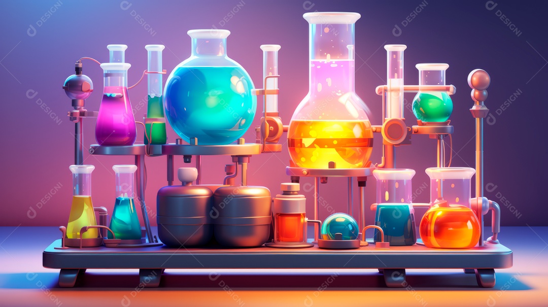 Laboratório de ciências de desenhos animados em 3D do Dia Nacional da Ciência, 8 de julho IA generativa.