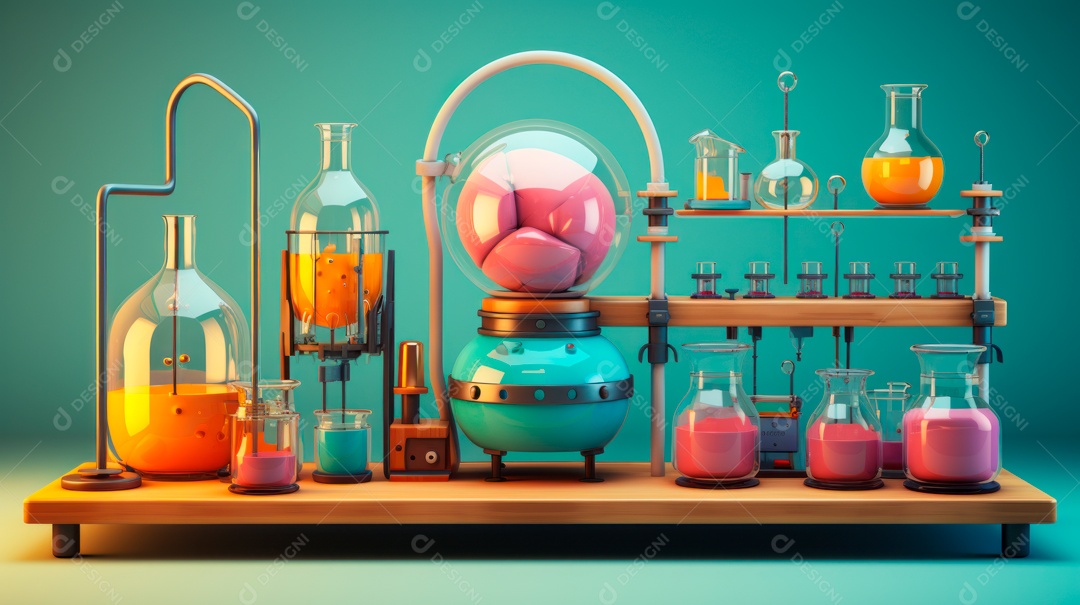 Laboratório de ciências de desenhos animados em 3D do Dia Nacional da Ciência, 8 de julho IA generativa.