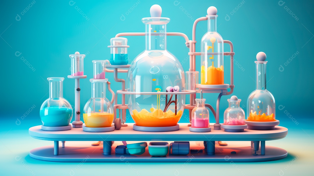 Laboratório de ciências de desenhos animados em 3D do Dia Nacional da Ciência, 8 de julho IA generativa.